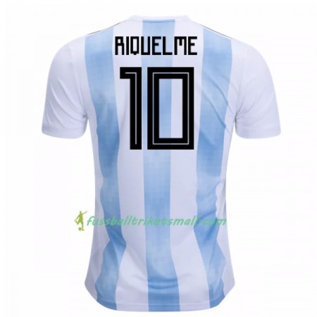 Fußballtrikots Argentinien Riquelme 10 WM 2018 Heimtrikotsatz kaufen